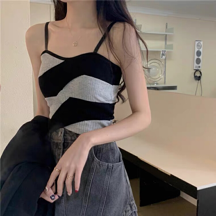 New year in early spring! [L.L studio] fashionable and versatile design suspender vest 7277# PCZ