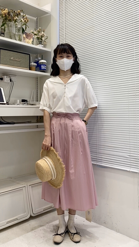 [c.hfeiyang] Korean fashion versatile shirt 9015# HBx