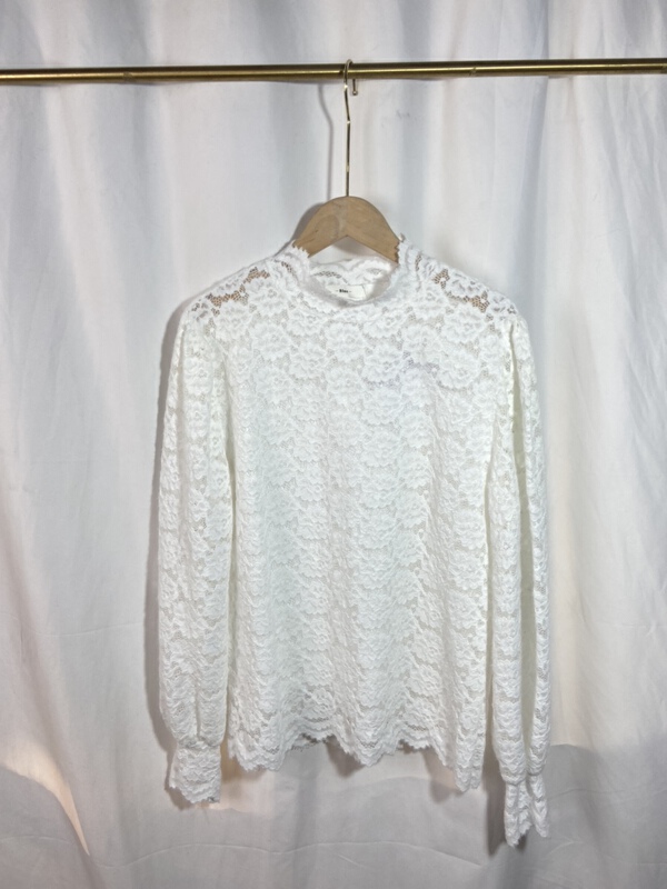 New in early summer! [yspy shop] Korean lady lace blouse ys1-787# Cl