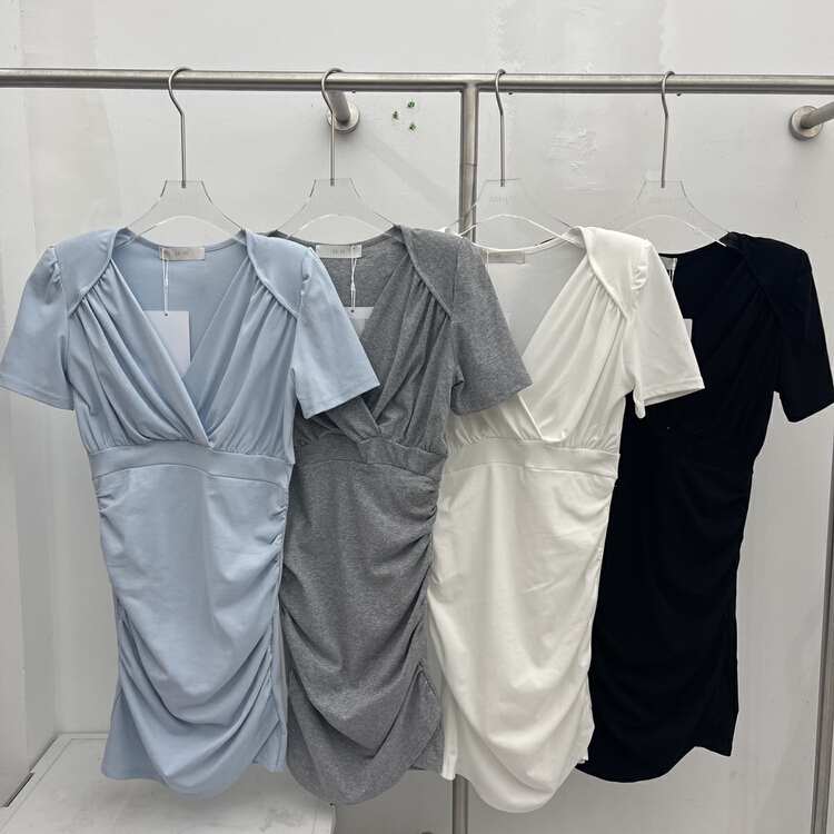 goods in stock! New in early summer! [M.H] Korean style, versatile, slim dress 2416# PCZ