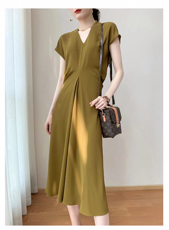 New in early summer! [S. small age] design dress with a sense of minority temperament ys1-959# hjy
