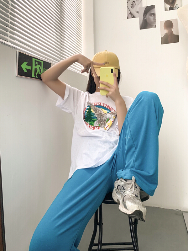 New in early summer! [she Su] Korean style versatile short sleeve T-shirt z2101# zxx