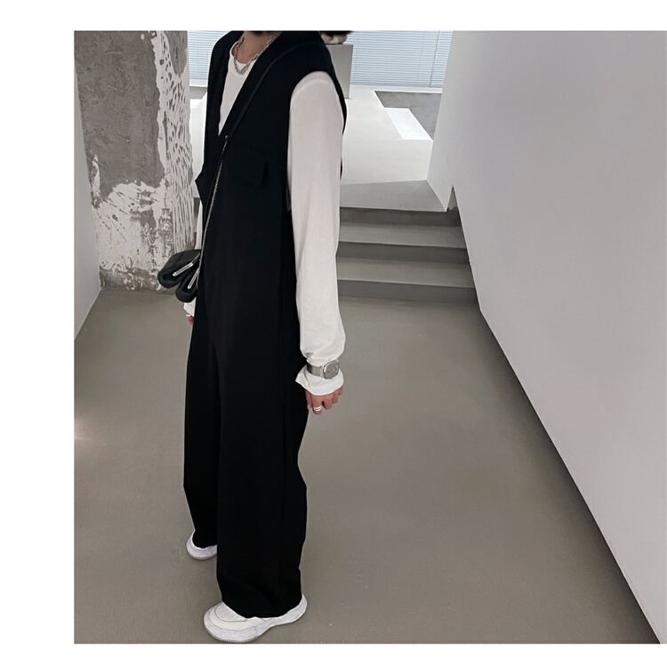 Original price 169.00! [WP / Yinuo] simple design one button Jumpsuit k612# CSX