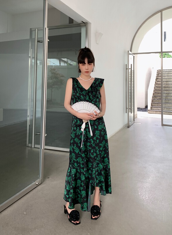 [Penny vogue] light mature fashion dress 65839# LSL