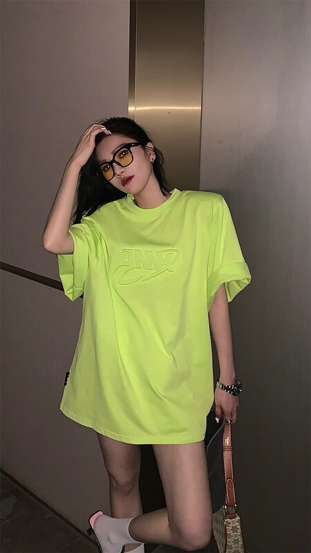 [200lsl # long sleeve design] Insl # letter T-shirt