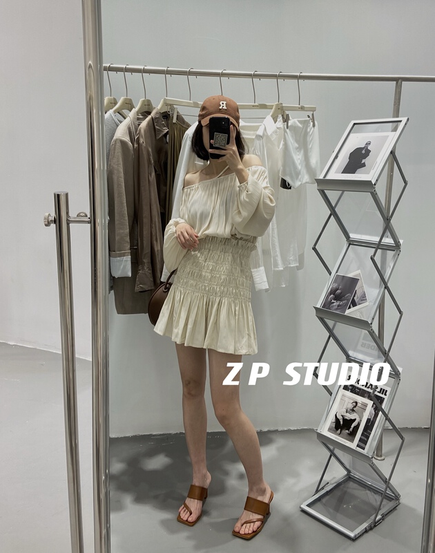 New in early summer! [z.p studios] Korean versatile slim skirt 8033# ZSY
