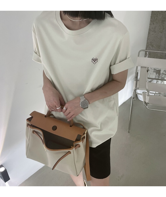 [WP / Yinuo] fashion temperament versatile short sleeve T-shirt d785# zxl