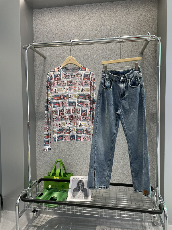 [bobo1972] Korean personalized loose casual jeans 226560# ozq