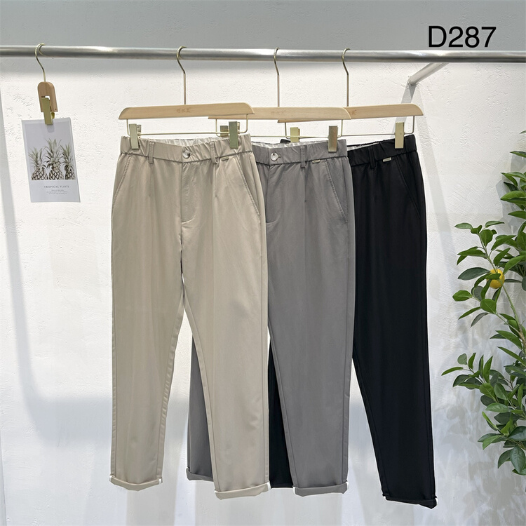 [wild squirrel] simple and versatile fashion small foot casual pants d287# ZZL