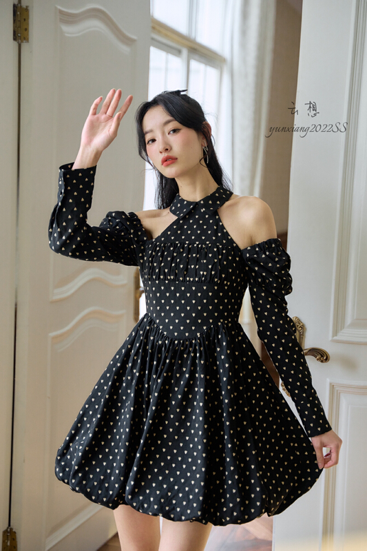goods in stock! New year in early spring! [Yunxiang (formerly in style & MC)] French hollow out love dress 306# WPL