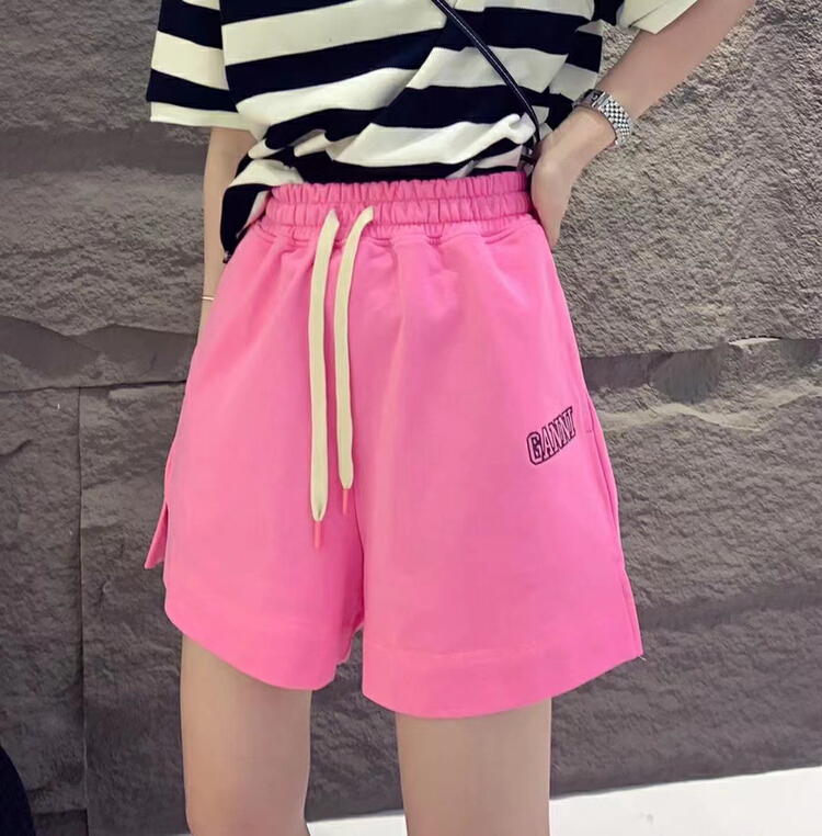 【女王QUEEN】寬鬆百搭字母休閒短褲  A99587#  OZQ