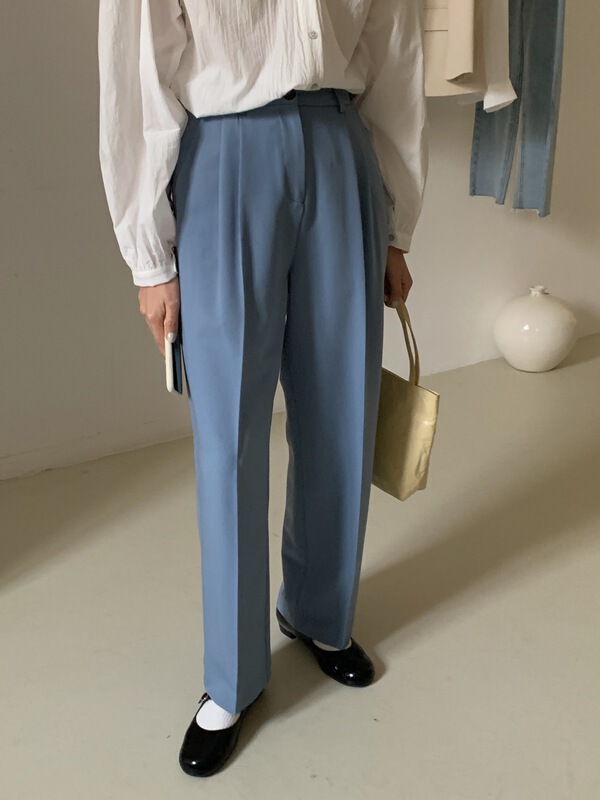 goods in stock! [wanna] temperament slim fit trousers 98529# cqw