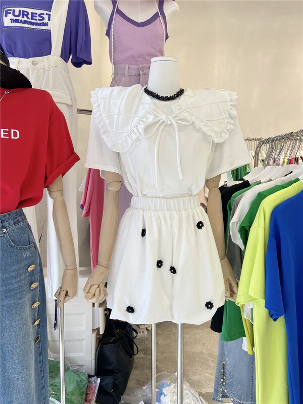 New in early summer! [Jun Jun] a small number of sweet first love bud casual shorts (only shorts) 409# CLS