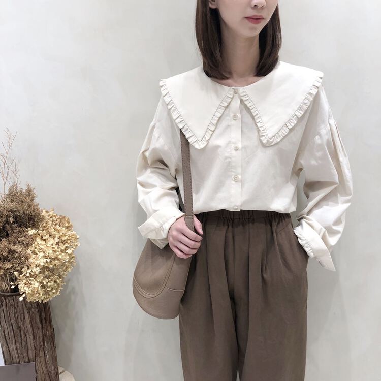 [I look] Japanese girls' pure cotton shirt 12022# ZSY