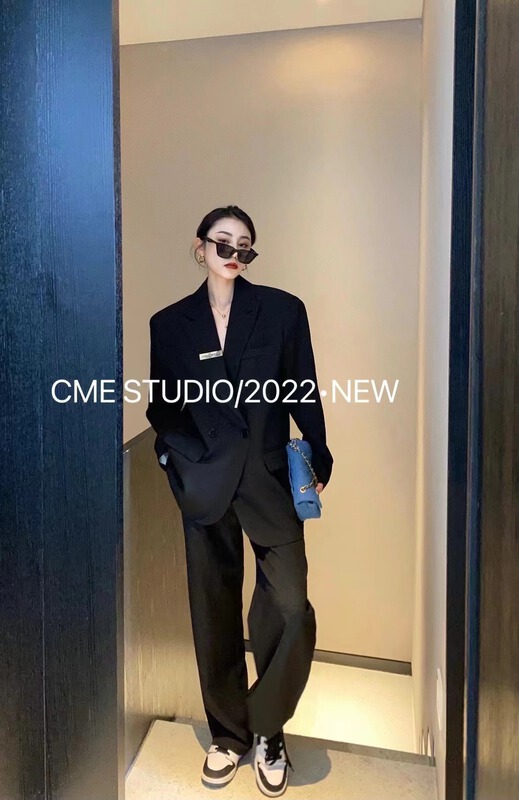 goods in stock! New year in early spring! [CME studio] wide leg comfortable casual pants ys1-8155# XYJ