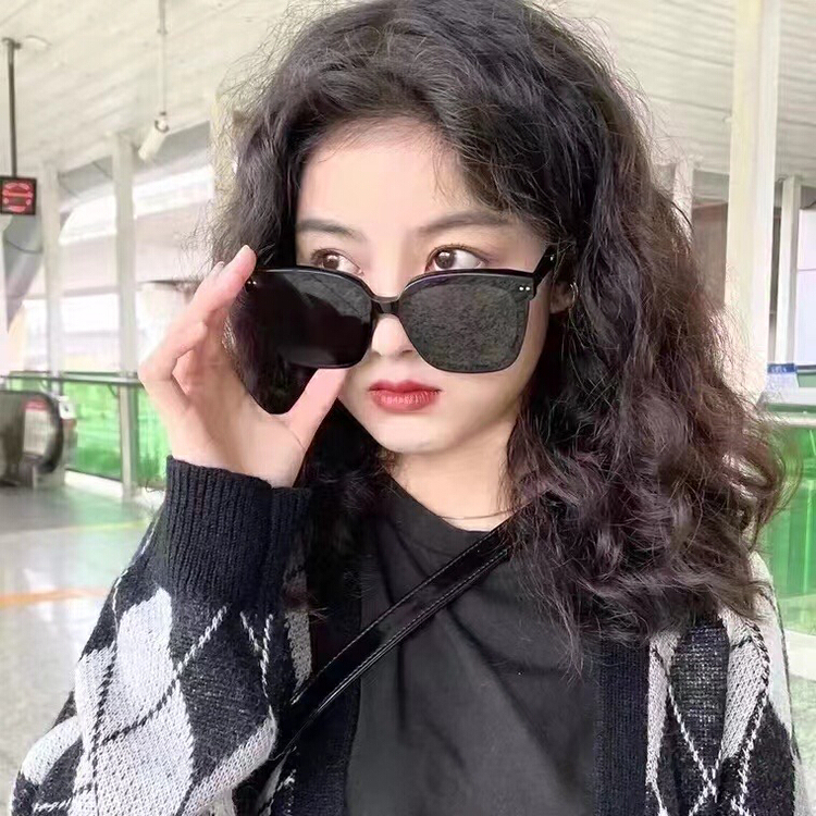 [fiber color scarf glasses] UV resistant Sunglasses (with box) 331-1# LSL
