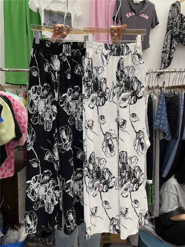[show] Vintage Decor pleated slacks 28068# ozq