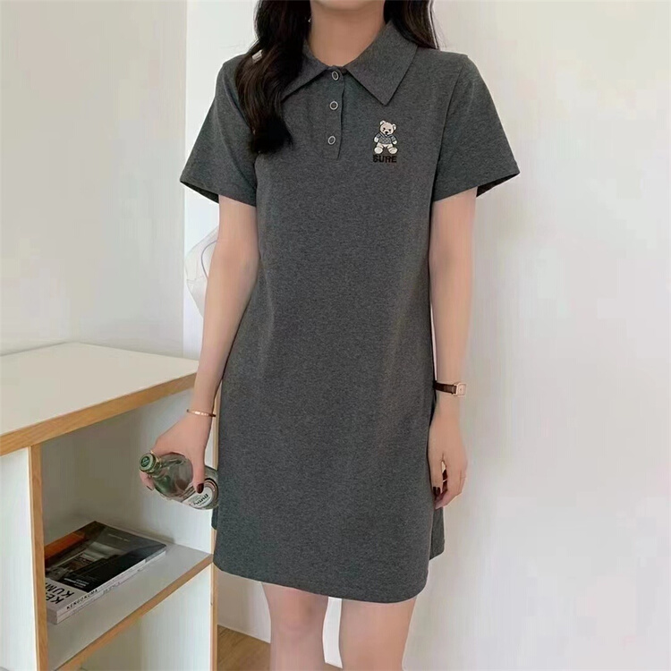 goods in stock! New in early summer! [Duomi] Polo embroidery fashion dress 839# zxl