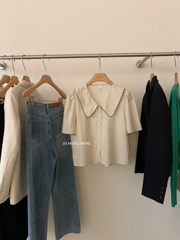 In early summer! [Imiss] single breasted niche fashion shirt (only selling shirts) cx6289\lsw