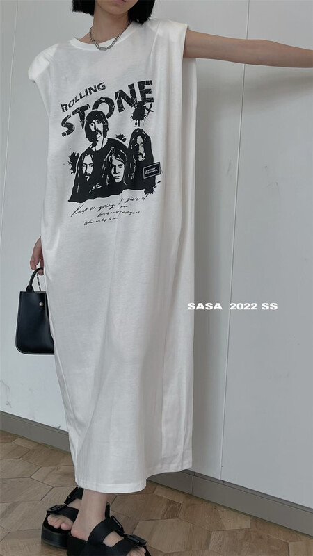 [Sasa] round neck lady dress (skirt only) 752# ll