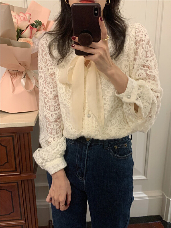 New year in early spring! Hyins lace up shirt
