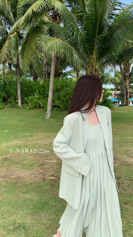 goods in stock! New year in early spring! [u Nara] sling slim solid color strap skirt 81017b# WPL