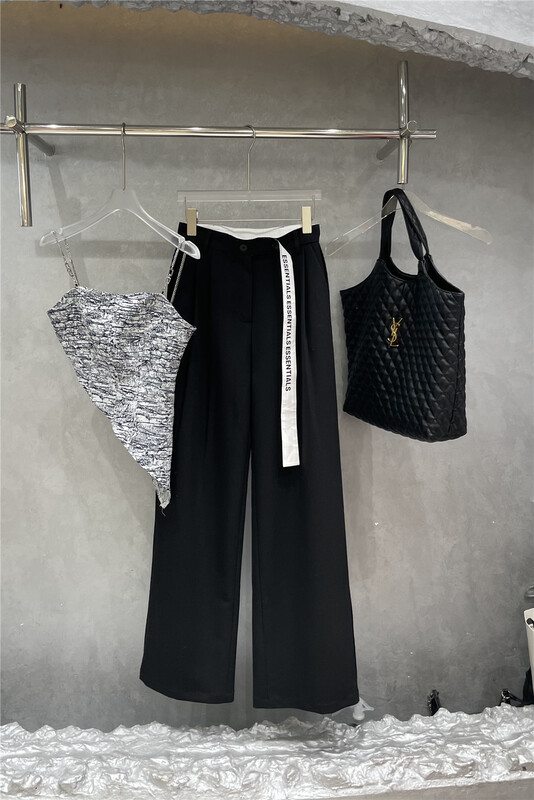 [naisha beard] Korean fashion fixed letter belt casual pants (only casual pants) ys2-6183# CLS