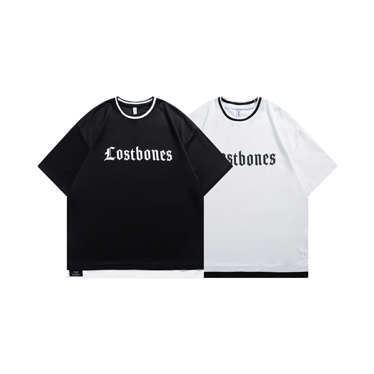 New in early summer! [Tess] letter printed loose short sleeve T-shirt lot2420# ZZL