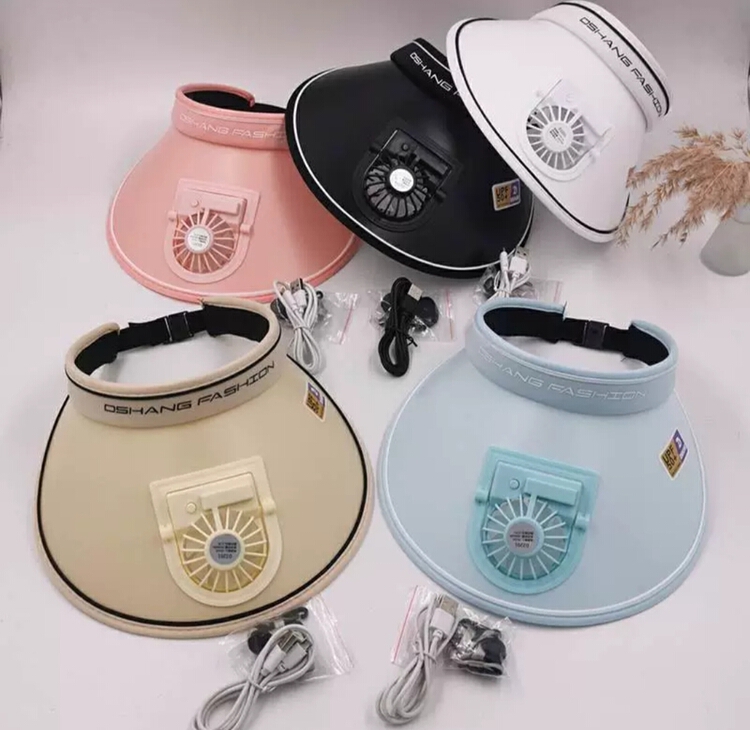 [inside] fashionable minority design hat (with charging wire + windproof rope) m9350# zxl