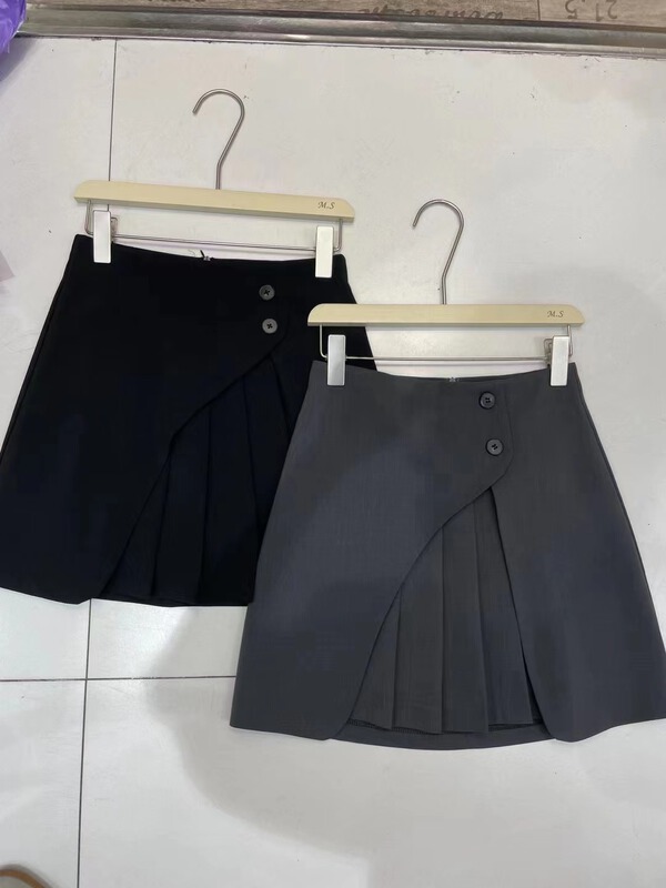 [misu +] simple and versatile small design skirt 9007# ZZL