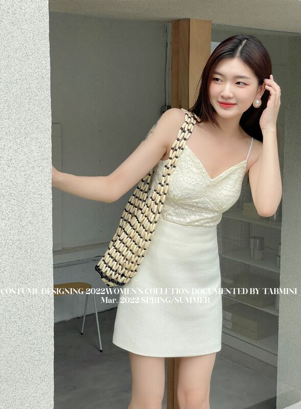 New year in early spring! [tabmini] slim classic vest with sling c19097# WPL