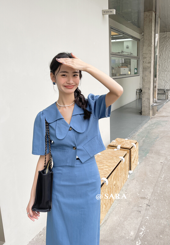 New year in early spring! [Sara] fashionable and versatile suit + slim skirt two piece suit 88835# lwy