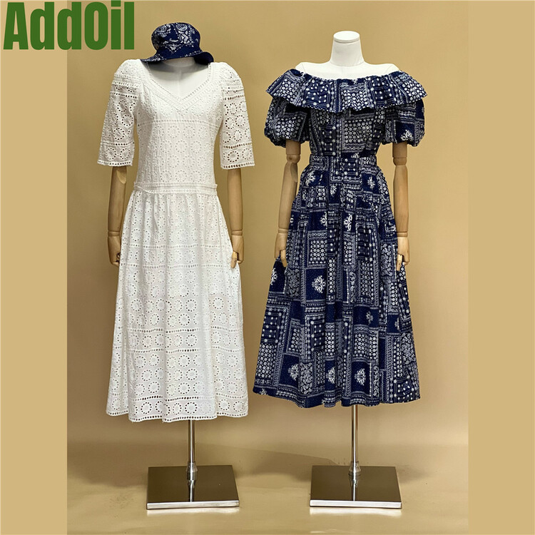 [addoil] hollow out fashion versatile dress 9816# zxl