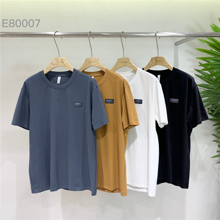 New year in early spring! [Yeji] Korean versatile design label short sleeve T-shirt e80007# ZZL