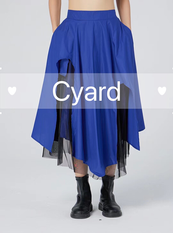 [cyard] irregular temperament, versatile skirt 82062# L