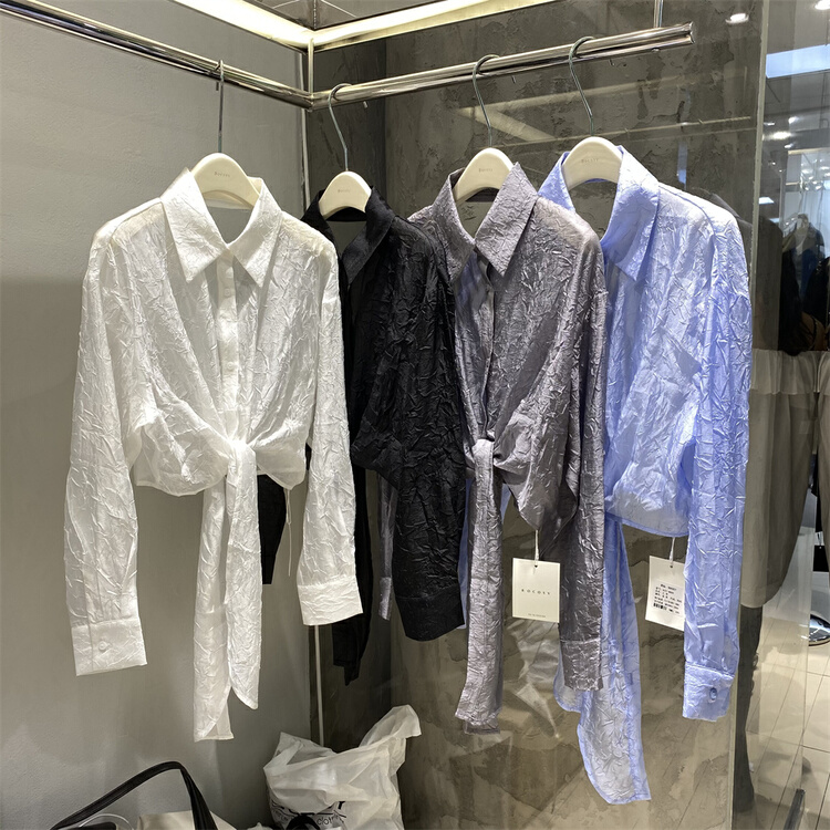 goods in stock! New year in early spring! [a.bocosy] Korean button up versatile shirt 6084# ozq
