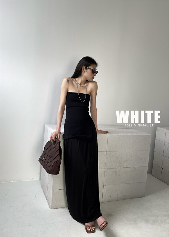 New in early summer! [white] simple, loose and versatile skirt 88317# XYJ