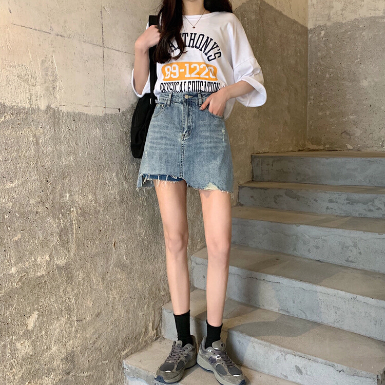[K.M] Korean versatile slim skirt 400# ZSY