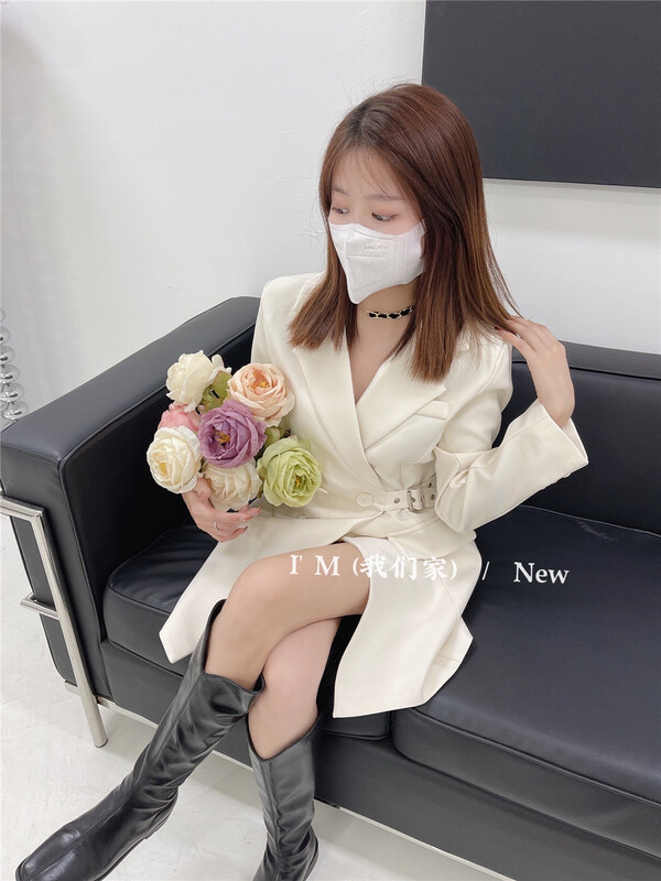 goods in stock! [I'm] temperament slim suit dress 8818# cqw