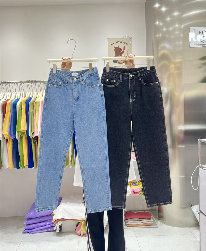 [rara] Korean high waist versatile jeans ys1-1005# LSL
