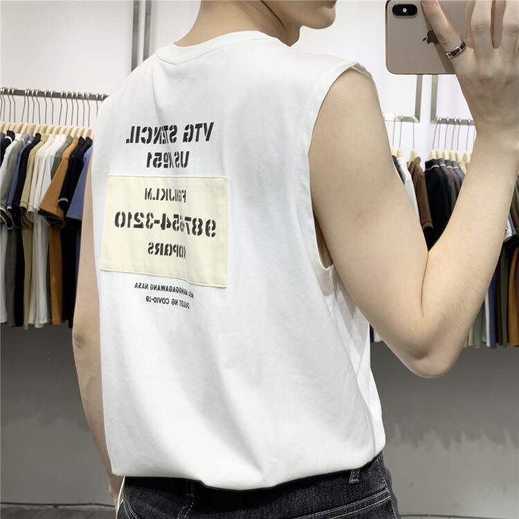 [wild club] Pullover Korean sleeveless vest b7709# ZZL