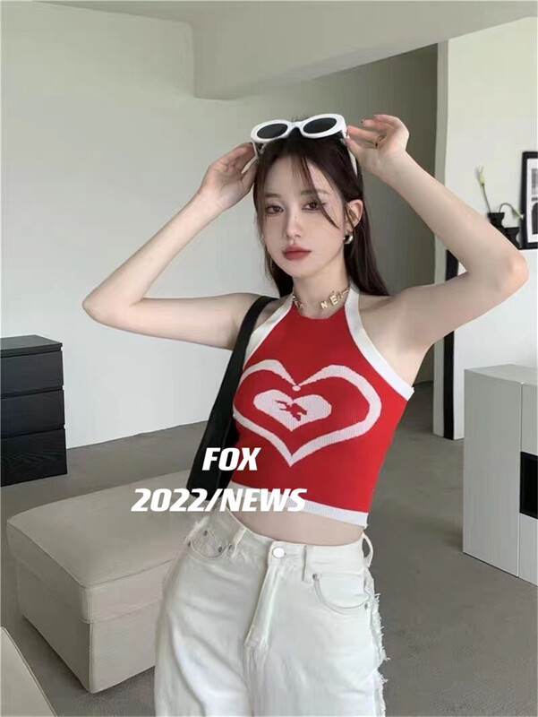 [fox] Korean love Pullover sleeveless vest / sling 1813# WTT