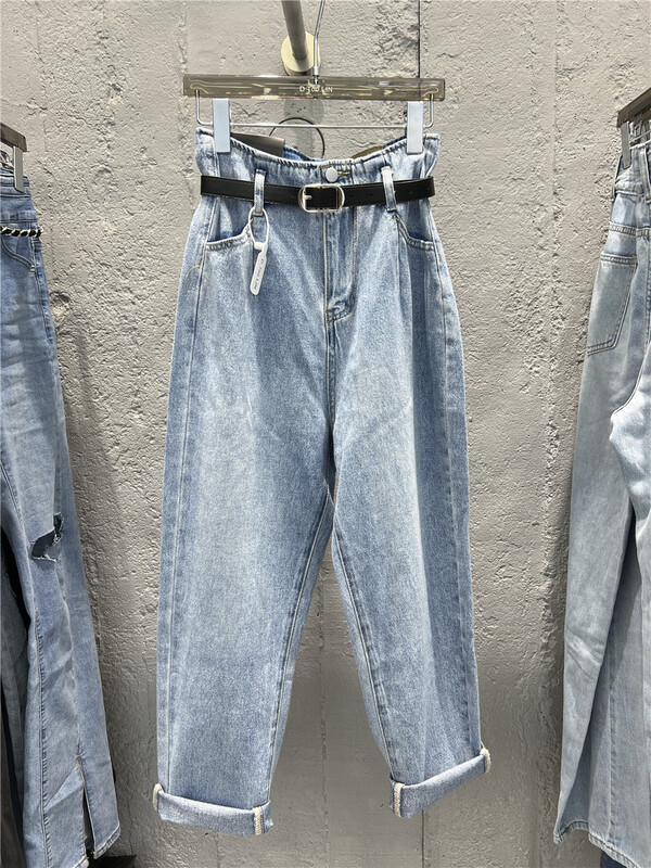 [dtoo. Lin] high waist Harlan jeans (with belt) ys1-hy255# ozq