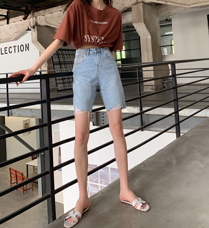 Original price 101.92! New in early summer! [1980] Korean slim jeans 91552# zyh