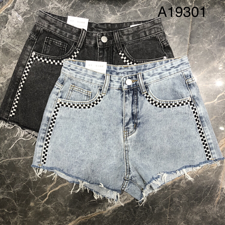 New year in early spring! [queen] spring / summer 2022 new denim shorts a19301# ozq