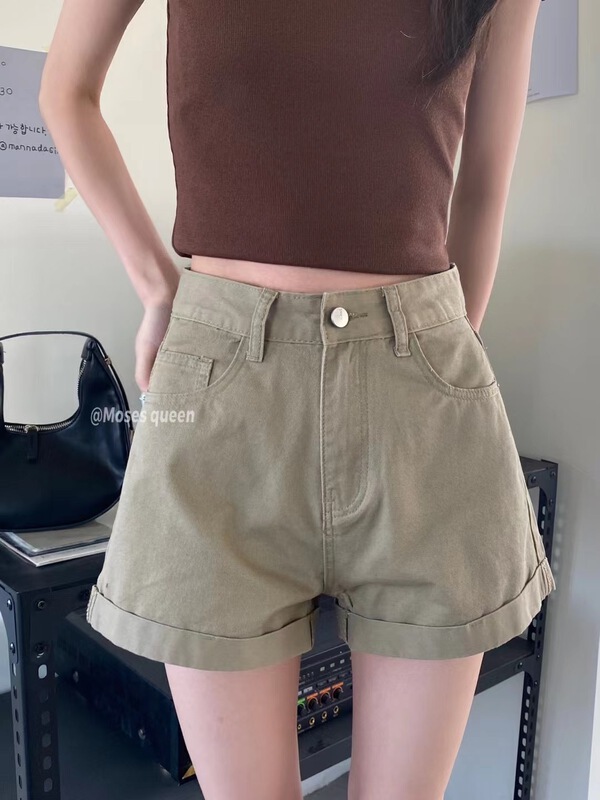 [Moses queen] Korean style net edition basic versatile casual shorts 56052# XYY
