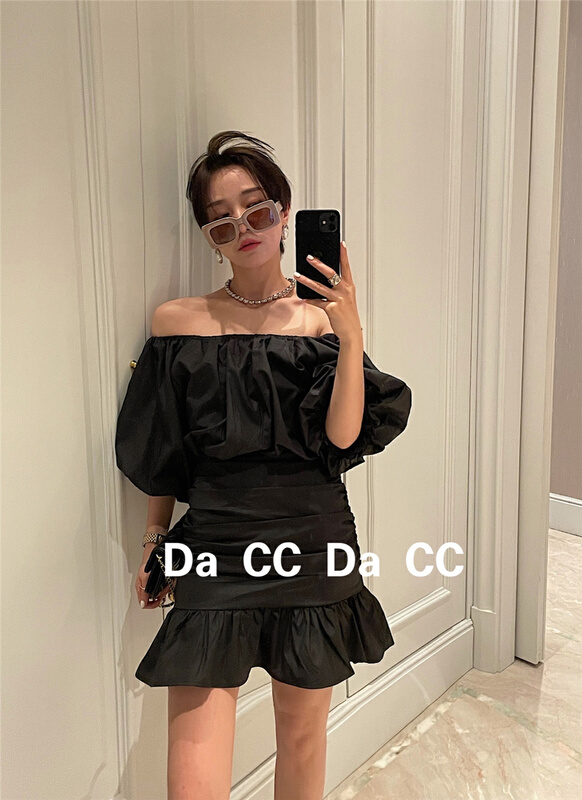 goods in stock! New in early summer! [Da CC] pleated fashion dress 11139# zxl