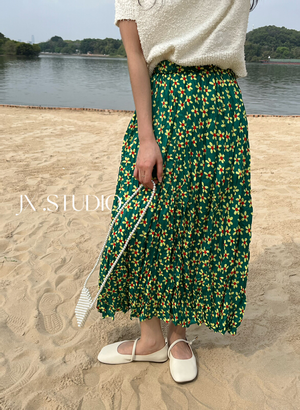 [JX] floral versatile fashion skirt 72031# WTT