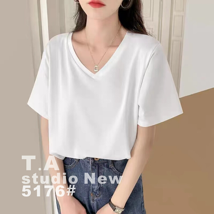 New year in early spring! [TA +] Korean comfortable and versatile short sleeve T-shirt 05176# XYY