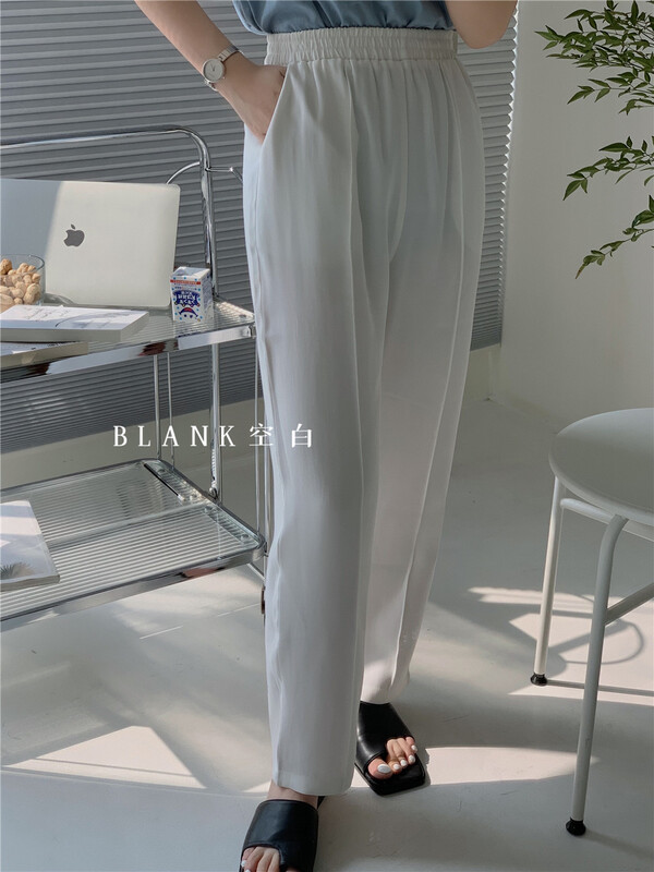 【BLANK】簡約時尚百搭直筒休閒褲  532223#  WPL